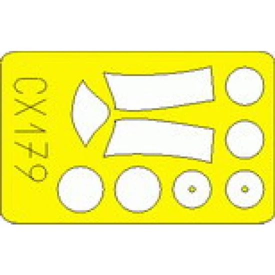 Eduard CX179 1/72 Horten IX/Go 229 Paint Mask for Revell kit - Model Planes