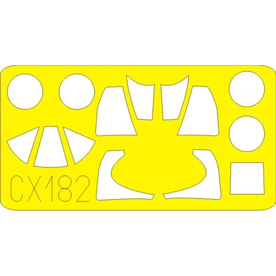 Eduard CX182 1/72 Vought F4U-1 Corsair Paint Mask for Tamiya kit