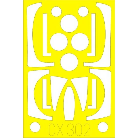 Eduard CX302 1/72 Grumman F-14A Tomcat Paint Mask for HobbyBoss kit