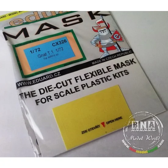 Eduard CX326 1/72 Folland Gnat T1 Paint Mask for Airfix kit - Model Planes