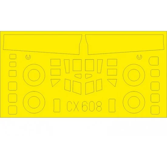 Eduard CX608 1/72 Tachikawa Ki-54c Paint Masking for Special Hobby kits