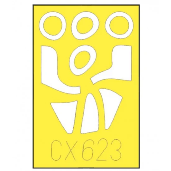 Eduard CX623 1/72 Lockheed U-2A Paint Masking for Hobbyboss kits