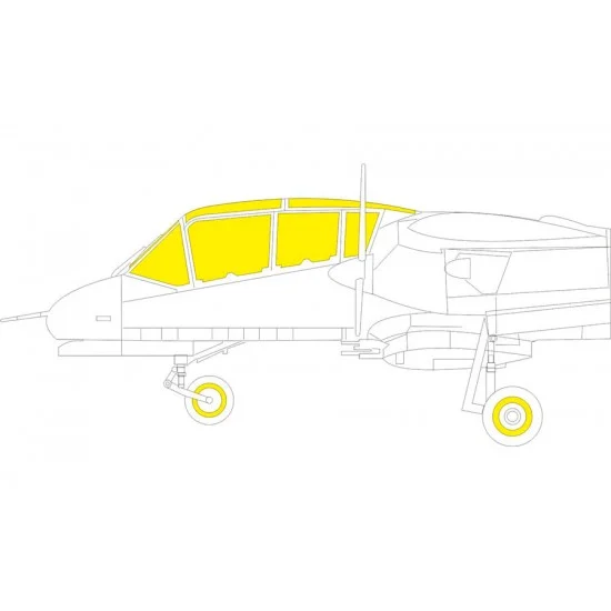 Eduard CX661 1/72 OV-10D+ Bronco Masks for ICM kits