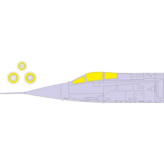 Eduard CX706 1/72 F-104J Mask for Fine Molds kits