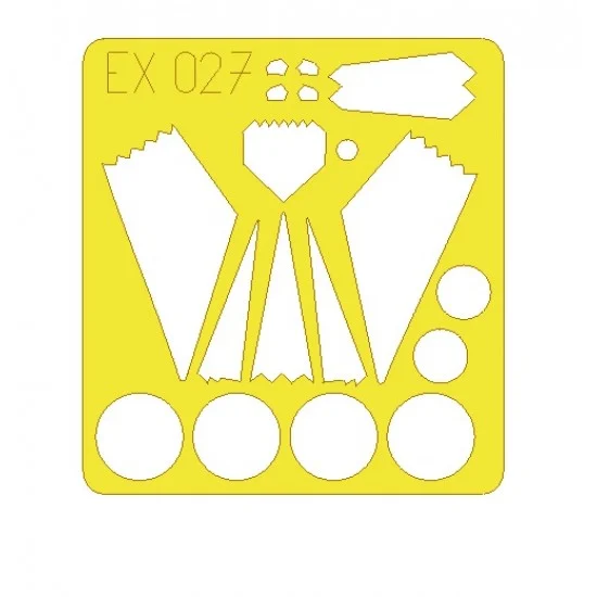 Eduard EX027 1/48 Lockheed F-117 Nighthawk Paint Mask for Tamiya kit