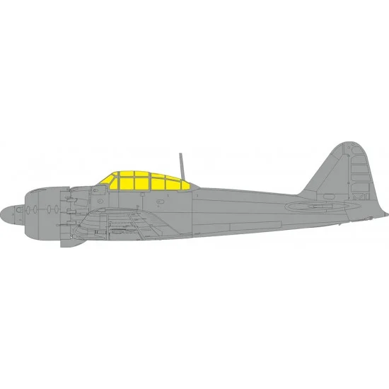 Eduard EX1113 1/48 Mitsubishi A6M5 Zero TFace Masking for Eduard kits - Model Planes