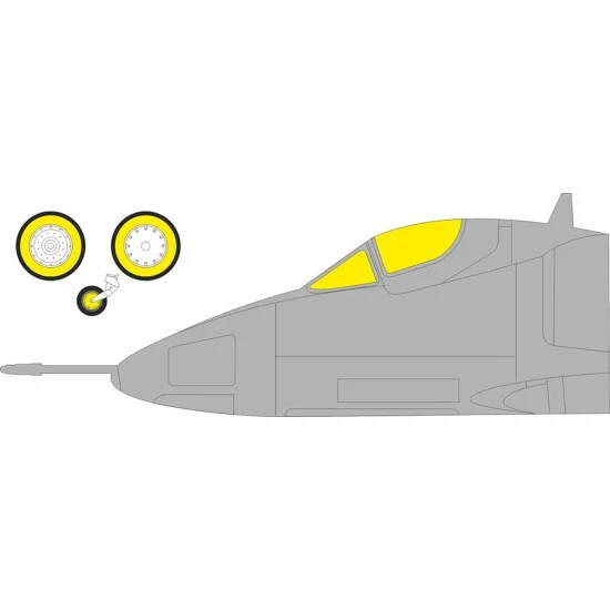 Eduard EX1153 1/48 Douglas A-4C Skyhawk Canopies Paint Masks for Hobby Boss kits