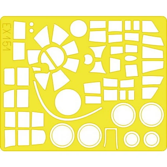 Eduard EX151 1/48 Junkers Ju-188E Paint Mask for Dragon kit