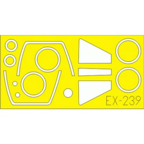 Eduard EX239 1/48 Mirage III Weekend Paint Mask for Eduard kit - Model Planes