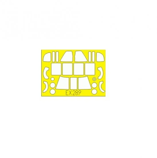 Eduard EX289 1/48 Sikorsky MH-60K Blackhawk Paint Mask for Italeri kit
