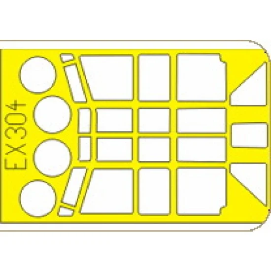 Eduard EX304 1/48 Arado Ar 196 Paint Mask for Italeri kit - Model Planes