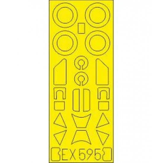 Eduard EX595 1/48 Swordfish Mk.II Paint Masks for Tamiya kits - Model Planes