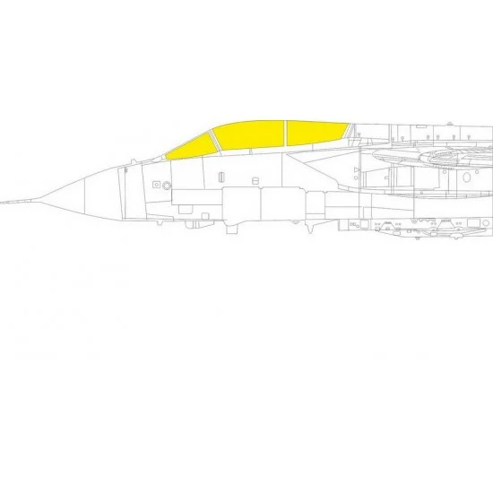 Eduard EX824 1/48 Panavia Tornado ECR TFace Paint Masking for Eduard/Revell kits - Model Planes