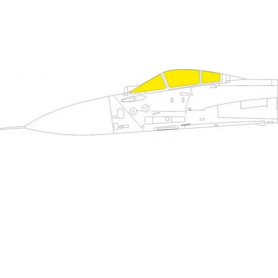 Eduard EX872 1/48 Sukhoi Su-27K Paint Masking for Minibase kits
