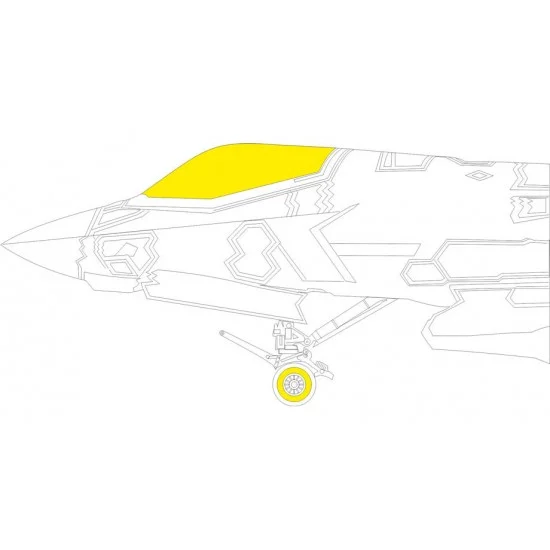 Eduard EX900 1/48 Lockheed Martin F-35B Lightning II Masking for Italeri kits