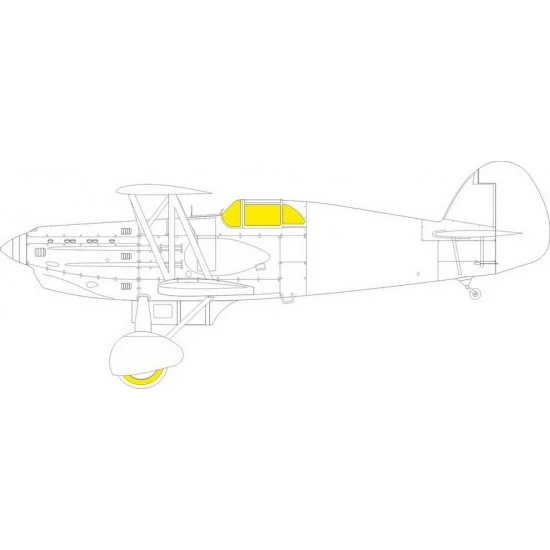 Eduard EX928 1/48 Avia B.534 IV Serie TFace Masking for Eduard kits - Model Planes