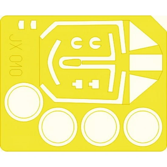 Eduard JX010 1/32 Focke-Wulf Fw 190A (New Tool) Paint Mask for Hasegawa kit