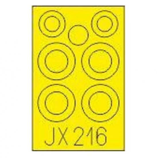 Eduard JX216 1/35 Flettner Fl 282 Kolibri Paint Masks for MiniArt kits - Model Planes