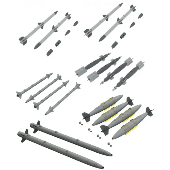 Eduard SIN648137 1/48 F-35C Armament Detail Parts for Tamiya kits