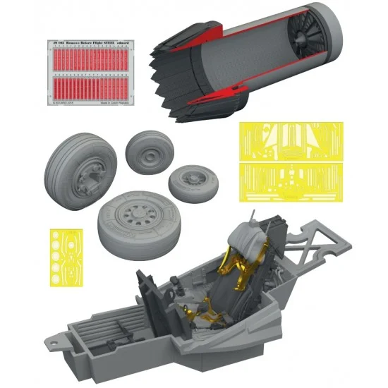 Eduard SIN648150 1/48 F-35C Super Detail set for Tamiya kits