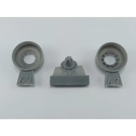 Elefant Corporation 35067 1/35 M46/47/48/60 Steel Wheels Type 2 for AFV Club/Dragon/Meng/Takom/Italeri/Academy kits - Military Vehicles & Tanks