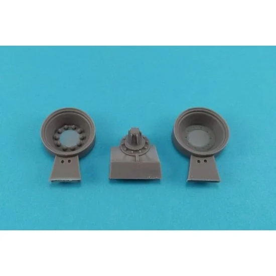 Elefant Corporation 35069 1/35 M26/46/47/48A1 Steel Wheels w/Mud Shield for Tamiya/Takom/Dragon/Italeri kits - Military Vehicles & Tanks