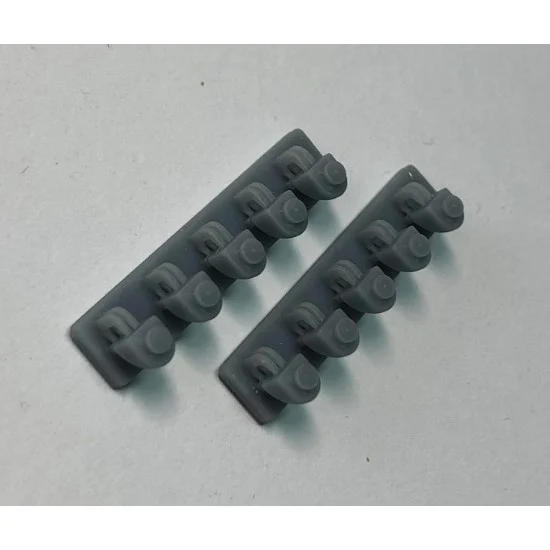 Elefant Corporation 35154 1/35 M48/M60 Series Plug Version 1 (10pcs) - Military Vehicles & Tanks