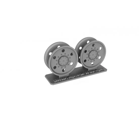Elefant Corporation E35229 1/35 Jagdpanzer 38 Idler Wheels Skoda Mid for One Kit - Military Vehicles & Tanks