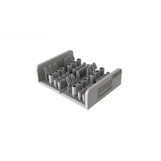Elefant Corporation E35244 1/35 Stug III G Family Smoke Launchers for 2 Vehicles - Military Vehicles & Tanks