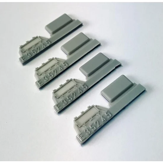 Elefant Corporation E35245 1/35 Add. Front Armour for Stug. III G Mid & Late for 2 Vehicles - Military Vehicles & Tanks