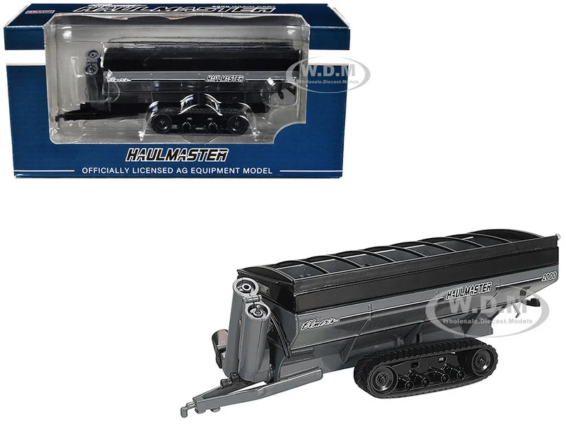 Elmer's Haulmaster 2000 Grain Cart with Tracks Gray 1/64 Diecast Model by SpecCast - Tractors & Farm Models