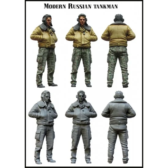 Evolution Miniatures 35087 1/35 Modern Russian Tankman (1 figure) - Model Figures