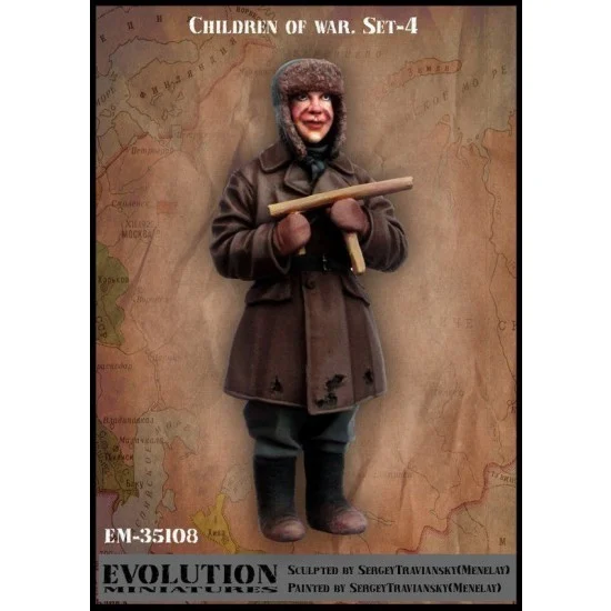 Evolution Miniatures 35108 1/35 Children of War Set 4 (1 figure) - Model Figures