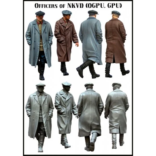 Evolution Miniatures 35116 1/35 NKVD Officers (OGPU, GPU) (2 figures) - Model Figures