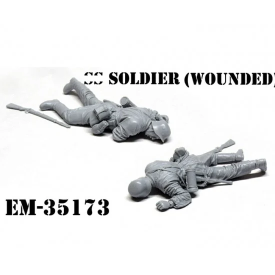 Evolution Miniatures 35173 1/35 German SS Soldier (wounded) - Model Figures