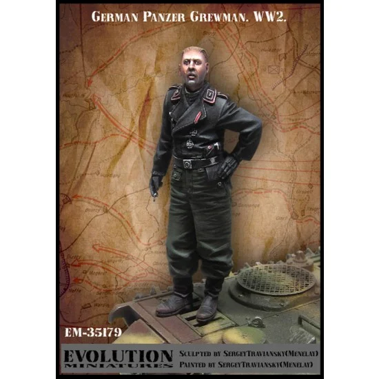Evolution Miniatures 35179 1/35 WWII German Panzer Grewman Vol.1 - Model Figures