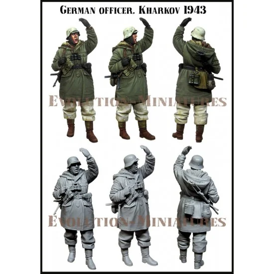 Evolution Miniatures 35202 1/35 German Officer, Kharkov 1943 - Model Figures