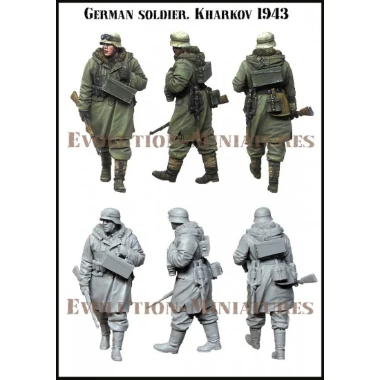 Evolution Miniatures 35203 1/35 German Soldier, Kharkov 1943 - Model Figures