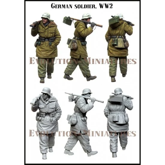 Evolution Miniatures 35211 1/35 German Soldier, Kharkov 1943 - Model Figures