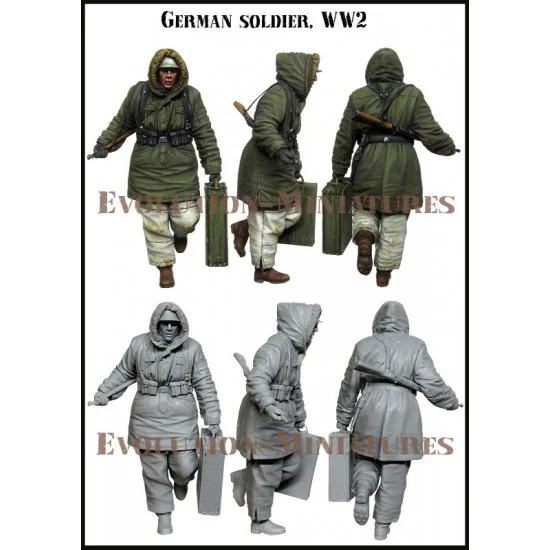 Evolution Miniatures 35213 1/35 German Soldier, Kharkov 1943 - Model Figures