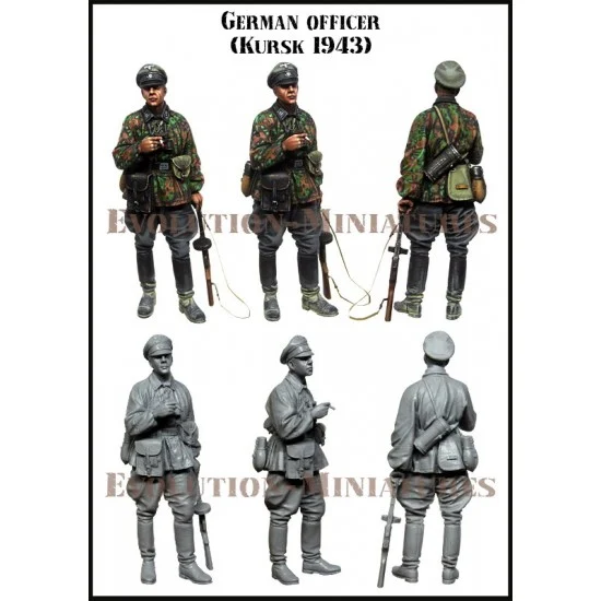 Evolution Miniatures 35230 1/35 German Officer, Kursk 1943 - Model Figures