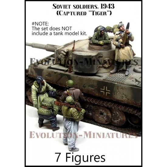 Evolution Miniatures BIG-10 1/35 Soviet Soldiers 1943 (Captured "Tiger")