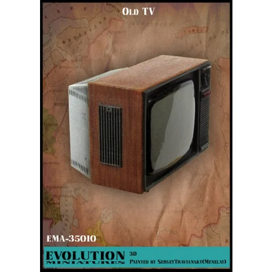 Evolution Miniatures EMA-35010 1/35 Old TV