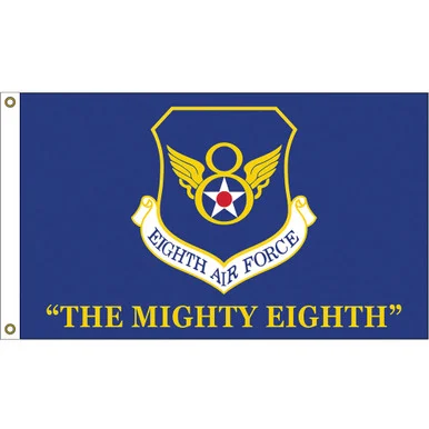 Eighth Air Force Flag F1332 (F035L) - Eagle Emblems