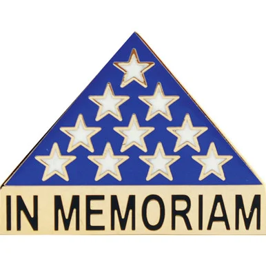Memorial Flag Lapel Pin P13106 (C002) - Eagle Emblems