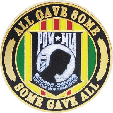 POW*MIA All Gave Some Lapel Pin P62726 (C001) - Eagle Emblems
