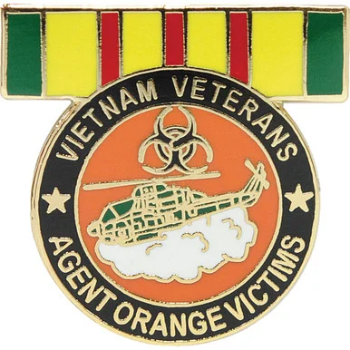 Vietnam Agent Orange Lapel Pin P14819 (C001) - Eagle Emblems