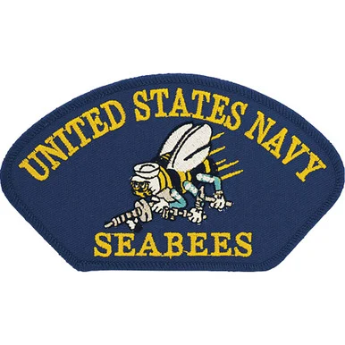 U.S. Navy Seabees Patch PM1429 (M032) - Eagle Emblems