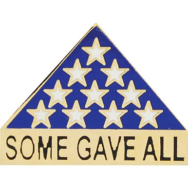 Some Gave All Lapel Pin Eagle Emblems (P13112)