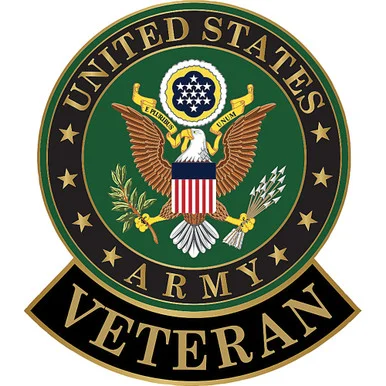 ARMY LOGO VETERAN PIN ARMY LOGO VETERAN PIN (P12565) - Eagle Emblems